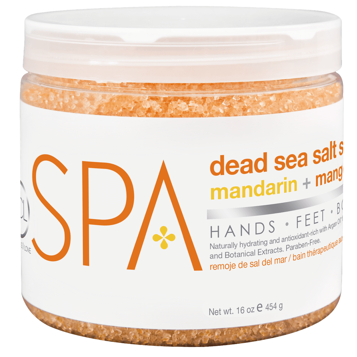 Dead Sea Salt soak Mandarin + Mango