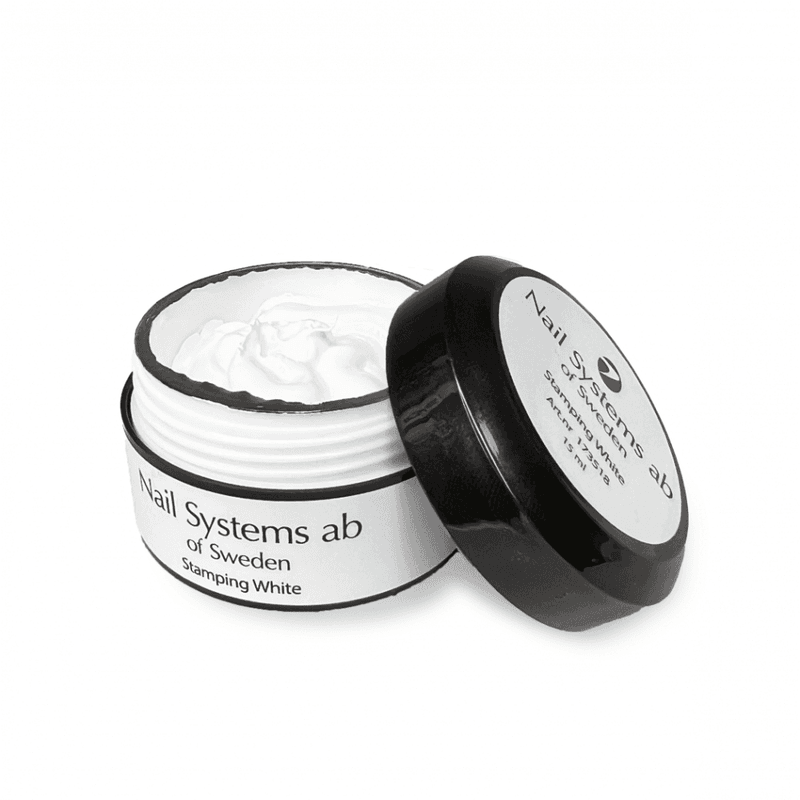 Stamping Gel - Hvit