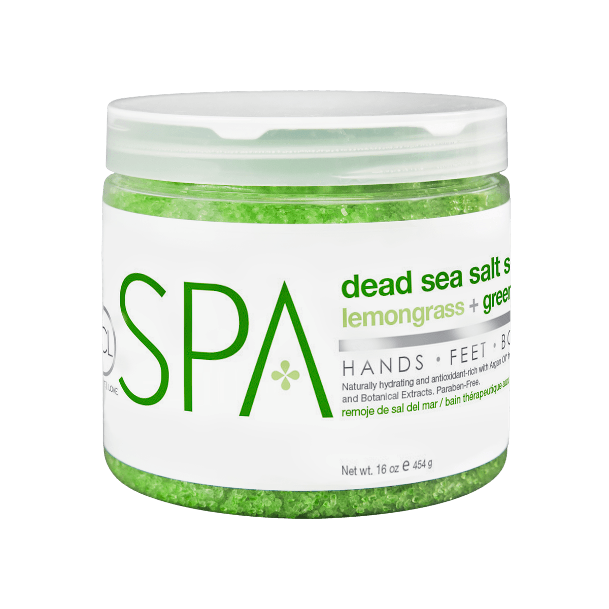 Dead Sea Salt soak Lemongrass + Green tea 